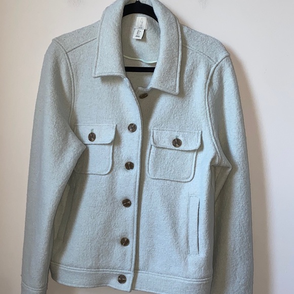 Joie Jackets & Blazers - Joie Light Mint Green Utility Jacket for Women